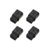 4 Borrachas Faber Castell Max Black Com Capinha