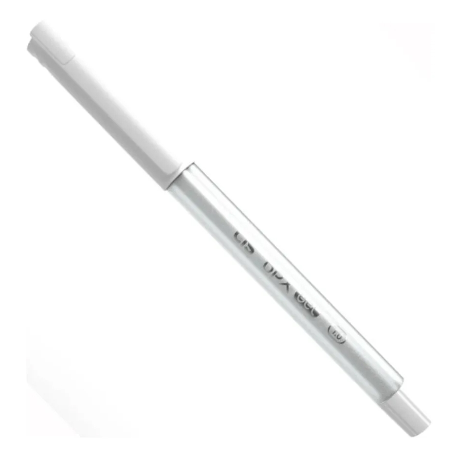 Caneta Gel Branca CIS BPX 1.0mm com Grip