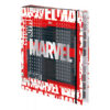 Fichário Universitário Elástico Marvel 48 Fls Dac Capa Dura