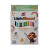 Lápis de Cor Infinito Eternal 12 cores redondo Com Borracha VMP
