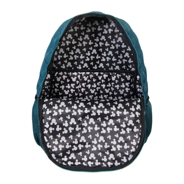 Mochila Juvenil Mickey Matelassê Azul - Imagem 4