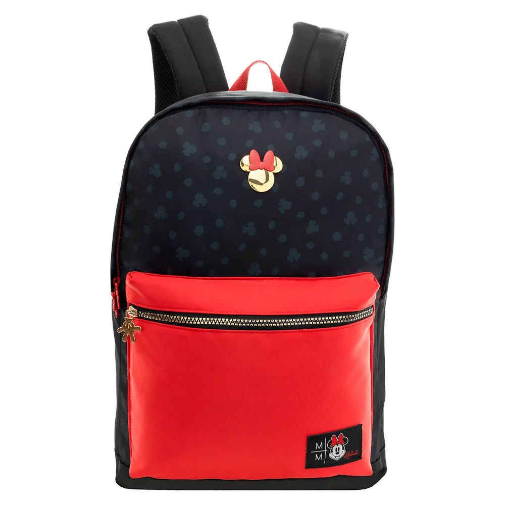 Mochila Juvenil Minnie Coração