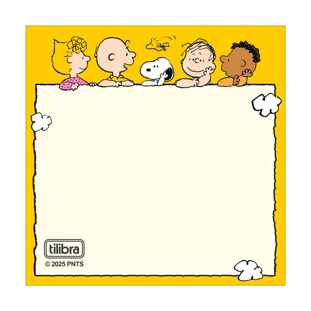 Bloco de Notas Adesivo Snoopy com 50 Folhas Post-it Tilibra - Imagem 6