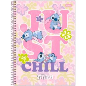 Caderno Stitch 10 Matérias 160 Folhas Foroni